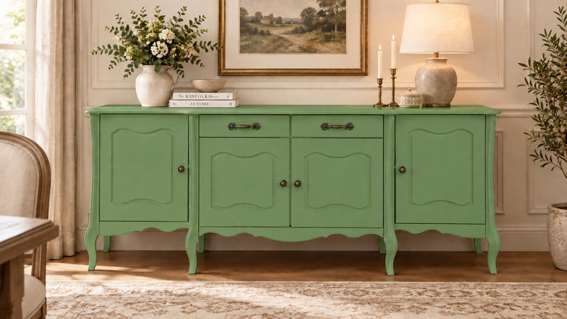 Mango Wood Rosario Sideboard Storage Cabinet for Living Room | Wooden Cabinet for Home 