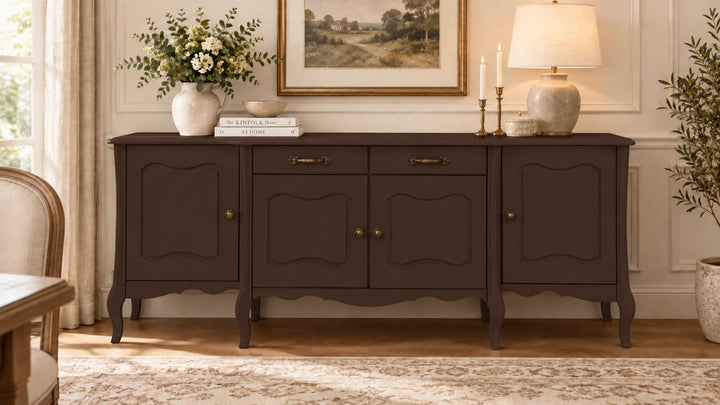 Translation missing: en.Mango Wood Rosario Sideboard Storage Cabinet for Living Room | Wooden Cabinet for Home 