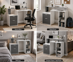 Solid Mango Wood Study Desk Table for Home and Office 