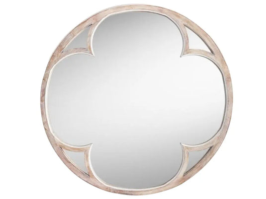 Translation missing: en.Mango Wood Wynfo Wall Decorative Mirror Frame| Wooden Mirror | Brown Finish 