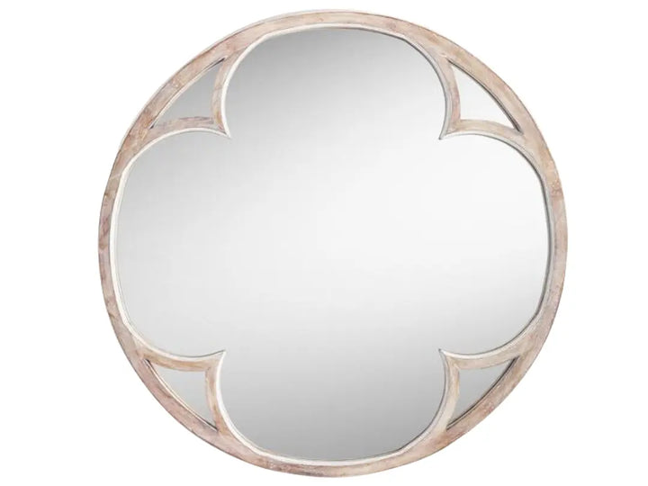 Translation missing: en.Mango Wood Wynfo Wall Decorative Mirror Frame| Wooden Mirror | Brown Finish 