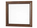 Sheesham Wood Tisip Wall Decorative Mirror Frame| Wooden Mirror | Brown Finish 