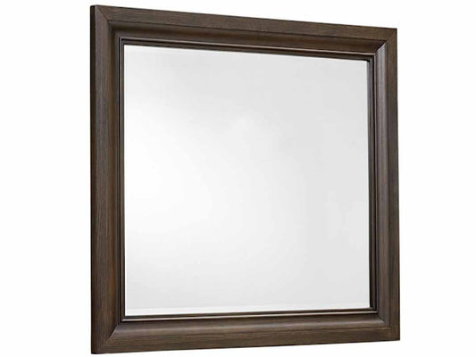 Sheesham Wood Tisip Wall Decorative Mirror Frame| Wooden Mirror | Brown Finish