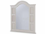 Mango Wood Yonin Dresser Decorative Mirror Frame| Wooden Mirror | White Finish 