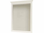 Mango Wood Haniy Dresser Decorative Mirror Frame| Wooden Mirror | White Finish 