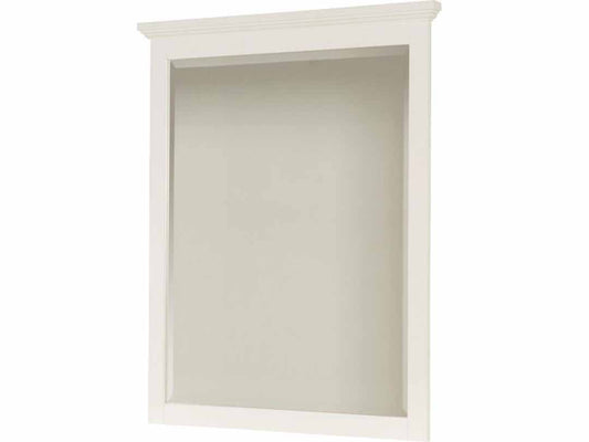 Mango Wood Haniy Dresser Decorative Mirror Frame| Wooden Mirror | White Finish