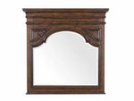 Mango Wood Neph Dresser Decorative Mirror Frame| Wooden Mirror | Brown Finish 