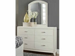 Mango Wood Home Decorative Spiro Dresser Mirror for Living Room 