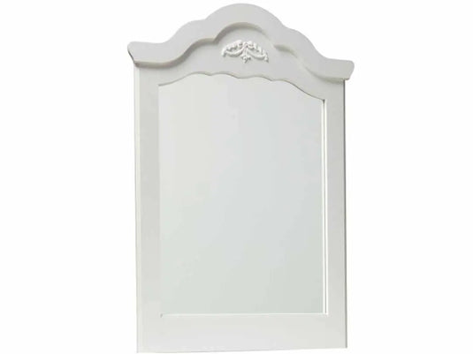 Translation missing: en.Mango Wood Mercu Dresser Decorative Mirror Frame| Wooden Mirror | White Finish 