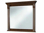Mango Wood Thulan Dresser Decorative Mirror Frame| Wooden Mirror | Brown Finish 