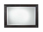 Mango Wood Doro Dresser Decorative Mirror Frame| Wooden Mirror | Brown Finish 