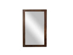 Sheesham Wood Mubin Wall Decorative Mirror Frame| Wooden Mirror | Brown Finish 