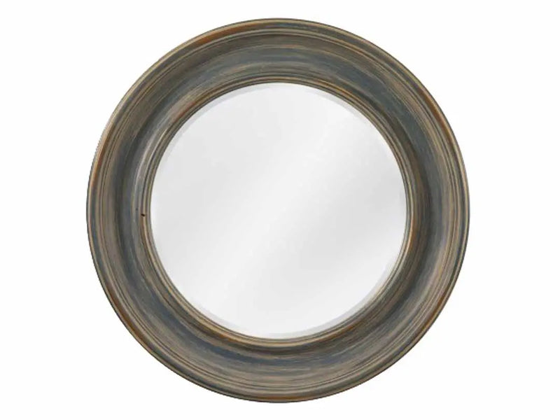 Mango Wood Rodol Wall Decorative Mirror Frame| Wooden Mirror | Brown Finish 