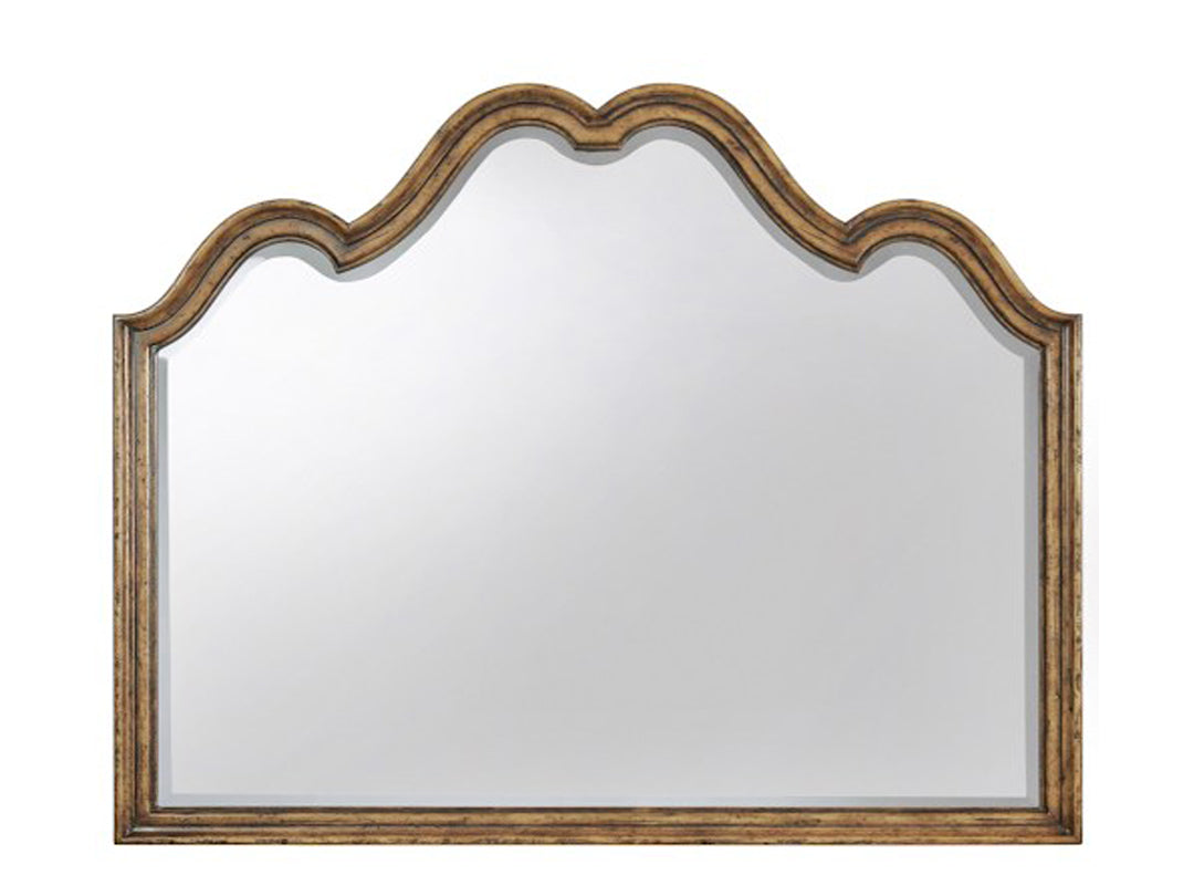 Mango Wood Home Decorative Nepht Dresser Wall Mirror for Living Room 