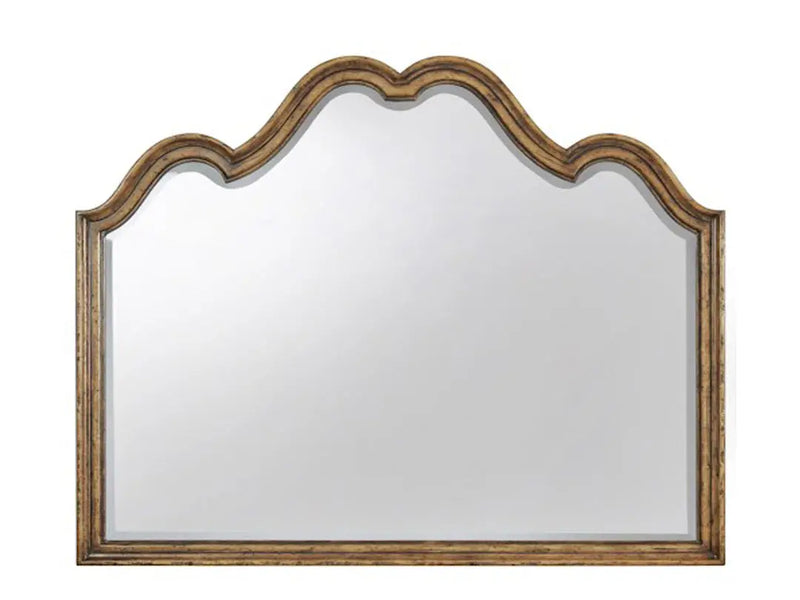 Mango Wood Home Decorative Nepht Dresser Wall Mirror for Living Room 