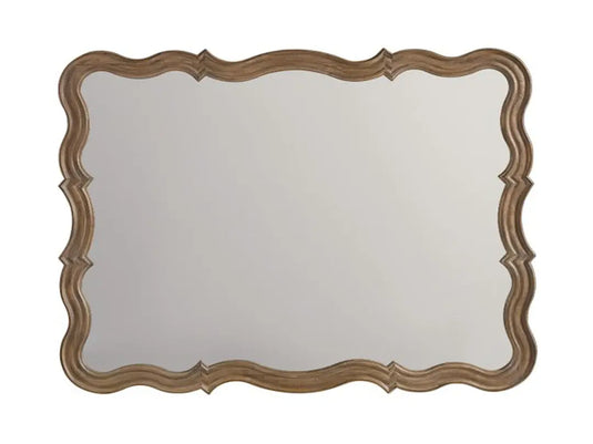 Translation missing: en.Mango Wood Meginf Dresser Decorative Mirror Frame| Wooden Mirror | Brown Finish 