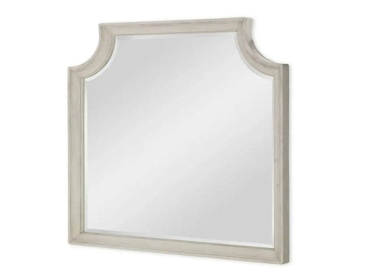 Translation missing: en.Mango Wood Jupit Wall Decorative Mirror Frame| Wooden Mirror | White Finish 