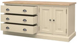 Mango Wood Leo Storage Entertainment TV Stand Unit for Living Room 